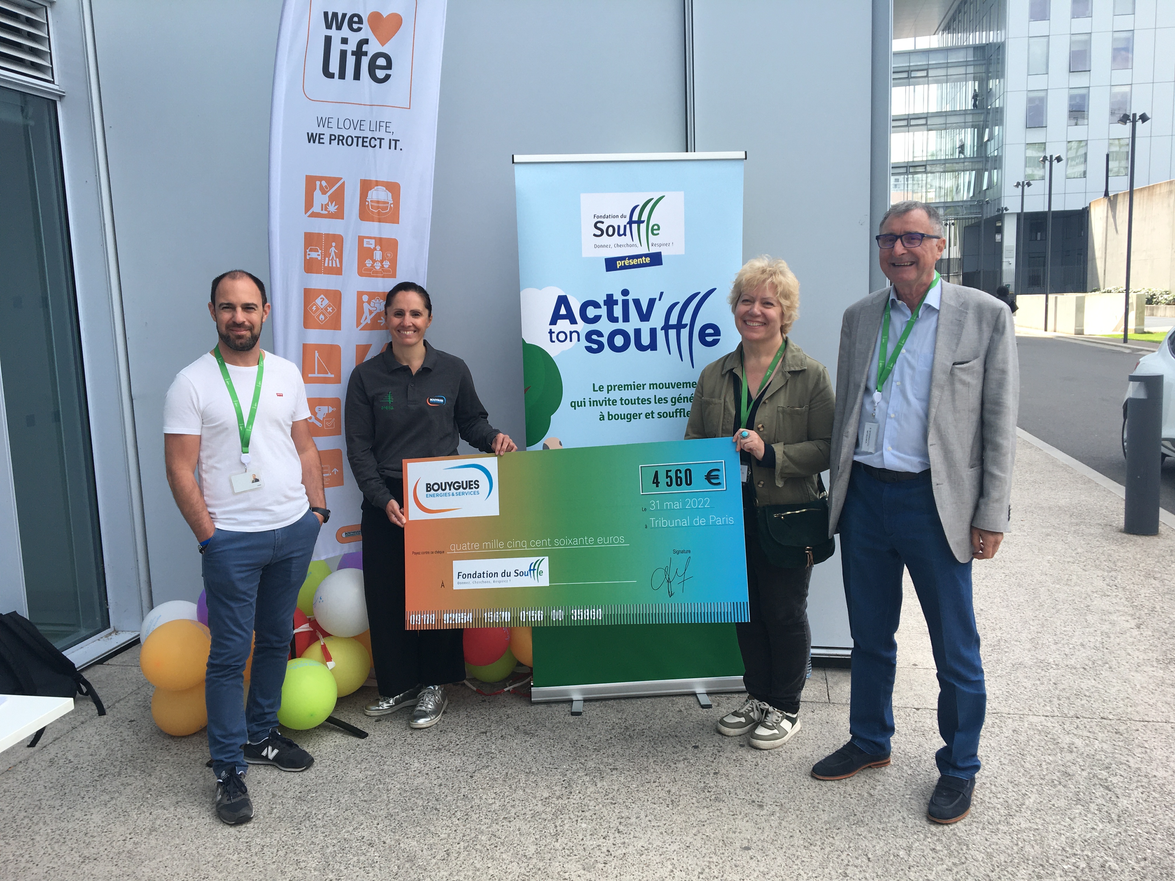 Stand défi Bouygues