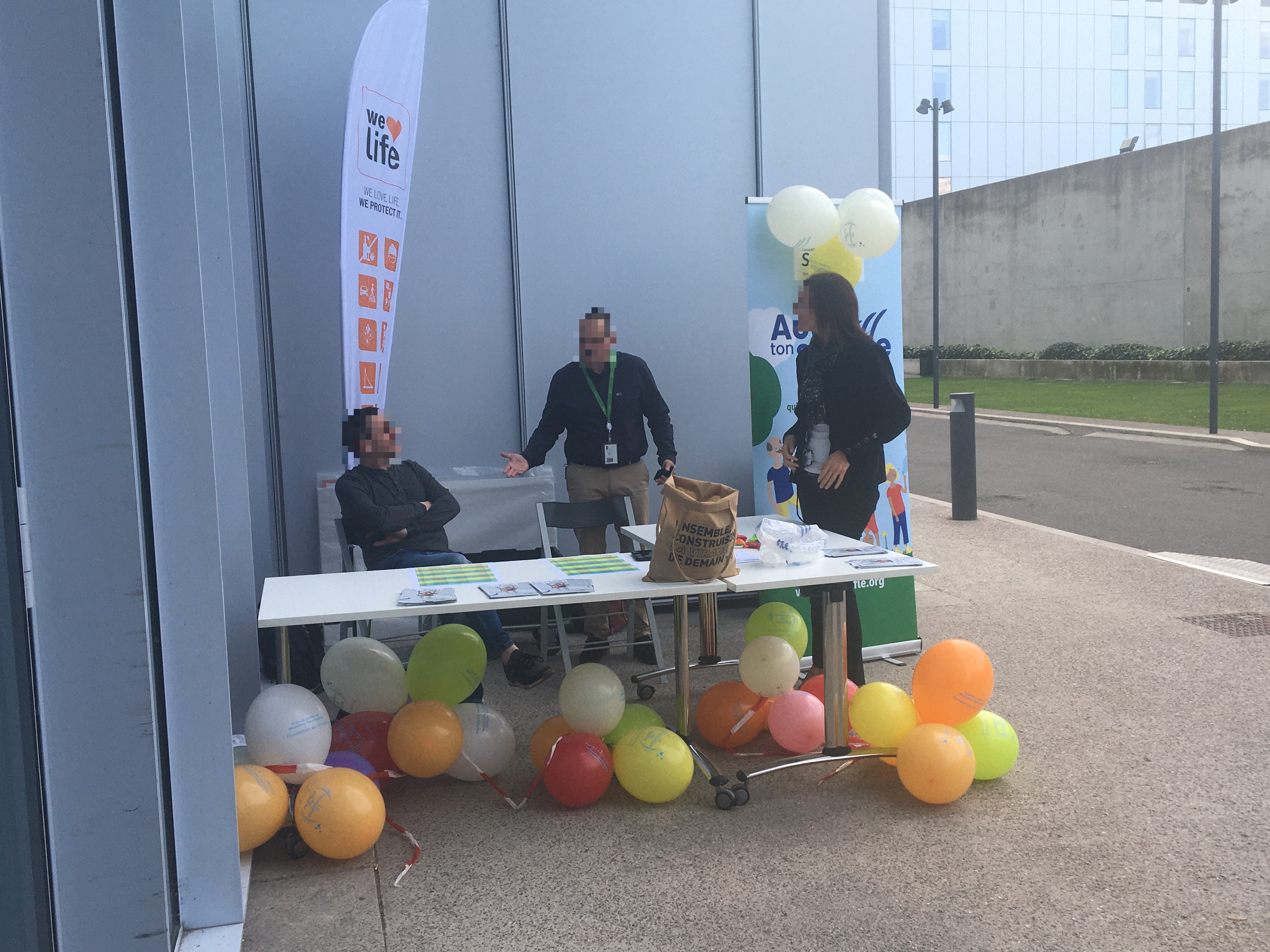 Stand défi Bouygues