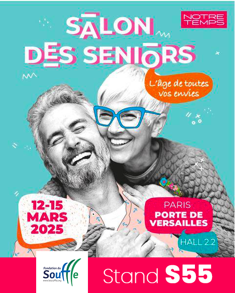 affiche du salon des seniors 2025