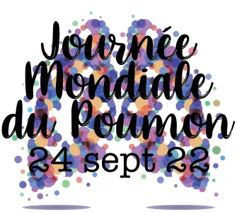 Logo de la journée mondiale du poumon 2022