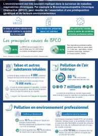 Infographie 2021 – les agresseurs du souffle – tome 2 - BPCO