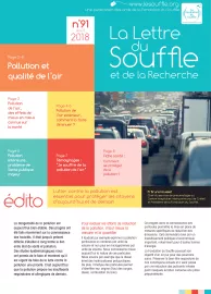 Lettre du souffle n°91 -  Pollution et qualité de l’air