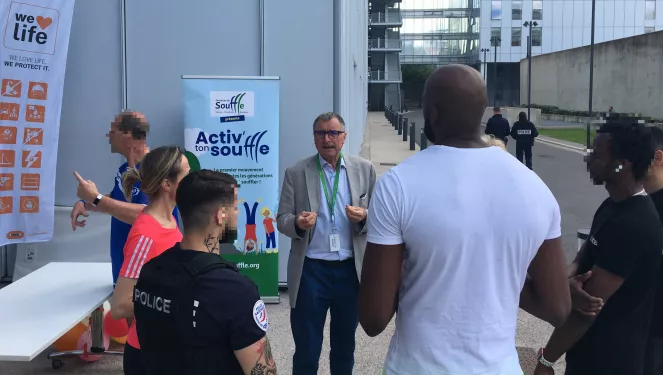 Stand défi Bouygues