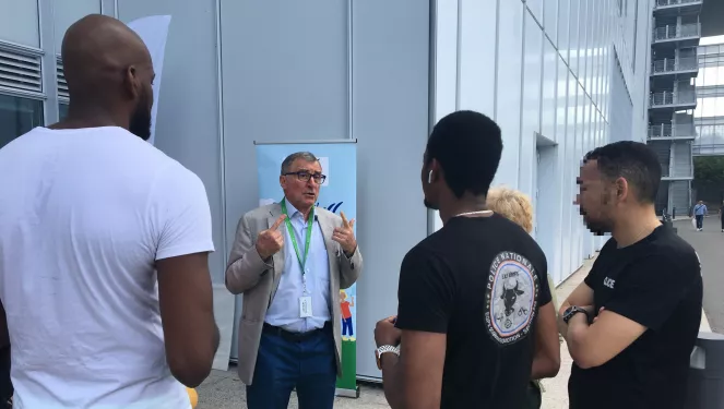 Stand défi Bouygues