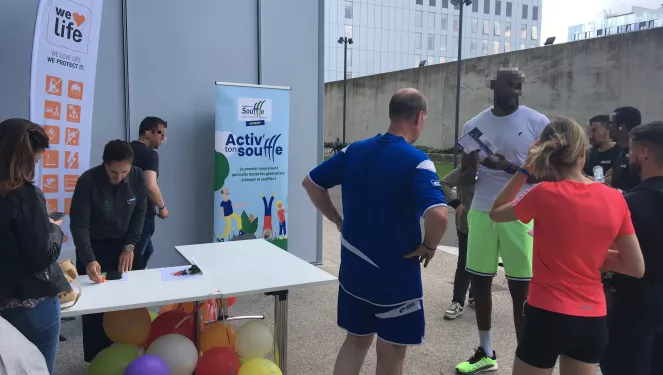 Stand défi Bouygues