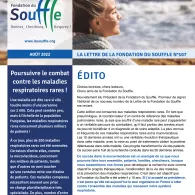 Lettre du Souffle n°107 - Poursuivre le combat contre les maladies respiratoires rares !